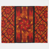 Wildbloemen in Pastels 7 Fleece Deken (Voorkant (Horizontaal))