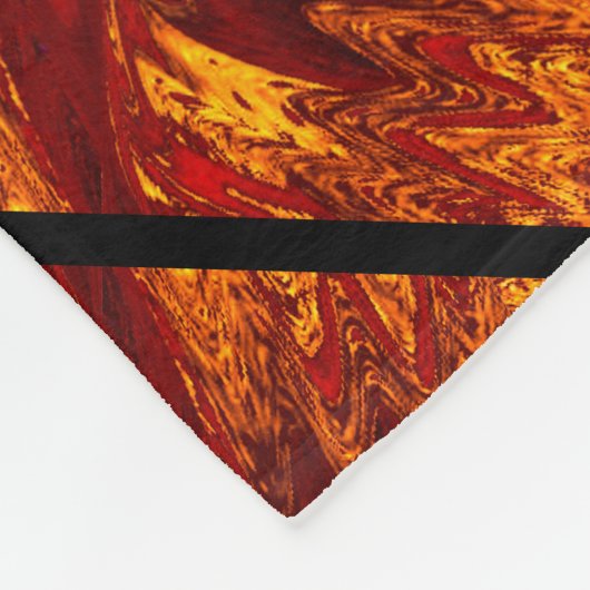 Wildbloemen in Pastels 7 Fleece Deken (Hoek)