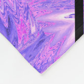 Wildbloemen in Pastels 9 Fleece Deken (Hoek)