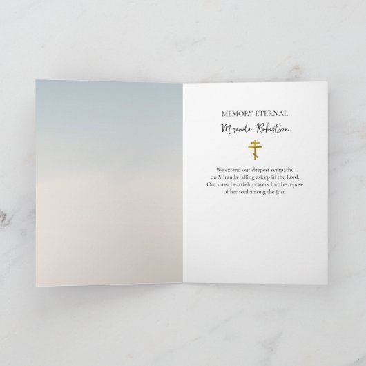 Wildbloemen in zachte tinten van roze en blauw sym kaart (Binnen)