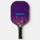 Wildbloemen Inspirativiteit Professioneel Modern P Pickleball Paddle (Voorkant)