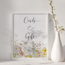Wildbloemen Kaarten & Giften Poster