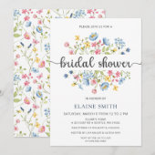 Wildbloemen Lentebloesems Bloemen Bloemen Bloemen  Kaart (Voorkant / Achterkant)