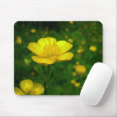 Wildbloemen Mousepad Buttercup Computer Gifts Muismat (Met muis)