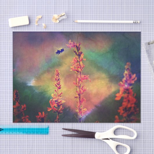 Wildbloemen N Bee Autumn Diamond Tissuepapier