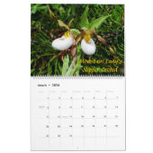 Wildbloemen Nationaal Park Watertonmeren Kalender (Mar 2026)