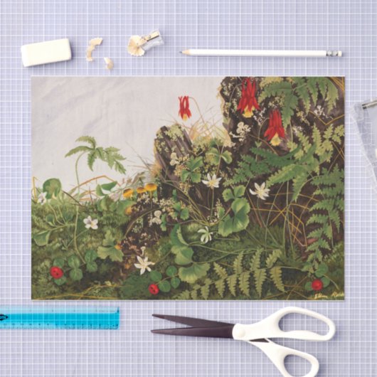 Wildbloemen nr. 1 van Ellen Robbins Tissuepapier (Craft)