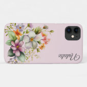  Wildbloemen op bord roze Case-Mate iPhone Case (Achterkant (horizontaal))