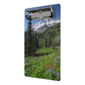 Wildbloemen op de berg Rainier Mini Klembord (Angled2)