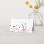 Wildbloemen plaats kaart plaatskaartje (Achterkant)