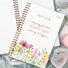 Wildbloemen Positiviteitscijfer Gepersonaliseerd Planner