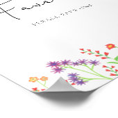 Wildbloemen Poster (Hoek)