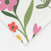 Wildbloemen Sherpa Blankets Fleece Deken (Hoek)