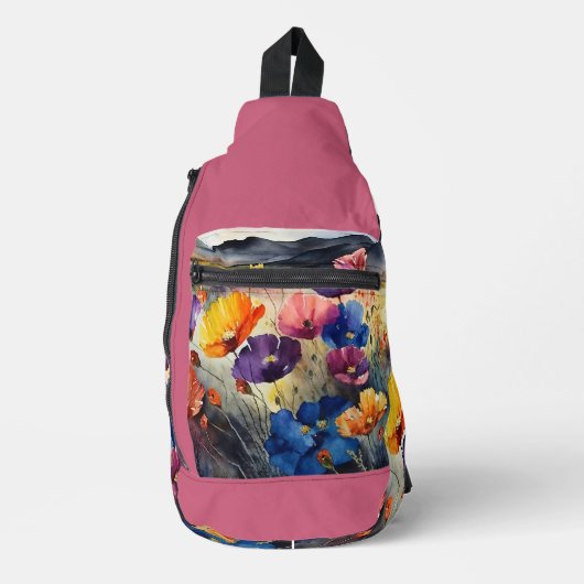 Wildbloemen Sling Bag (Voorkant)