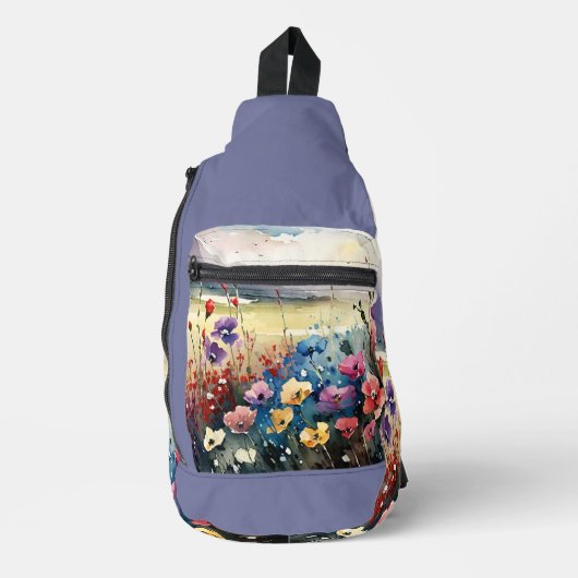 Wildbloemen Sling Bag (Voorkant)