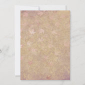 Wildbloemen String Lights 80th Birthday Invitation Kaart (Achterkant)