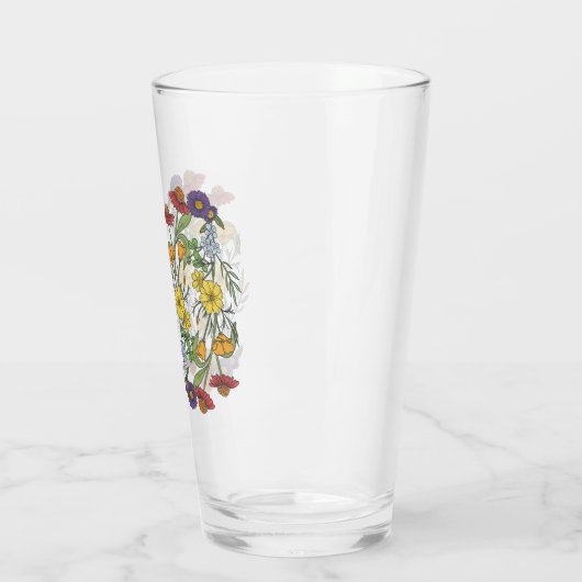 Wildbloemen Tumnler Glas (Links)
