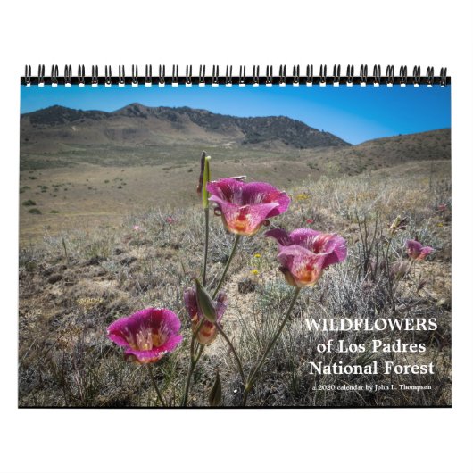 Wildbloemen van Los Padres National Forest Kalender (Hoes)