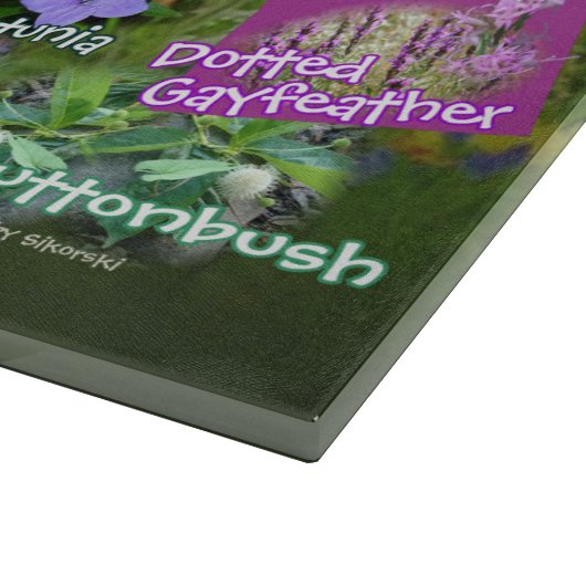 Wildbloemen van poster van Oklahoma20 Snijplank (Hoek)