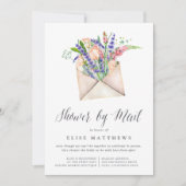 Wildbloemen Virtuele Baby of Vrijgezellenfeest per Kaart (Voorkant)