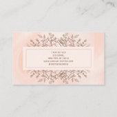 Wildbloemen Visitekaartje (Achterkant)