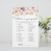 Wildbloemen wat er in je tas spel zit (Staand voorkant)