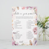 Wildbloemen wat er in je tas spel zit (Staand voorkant)