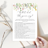 Wildbloemen Wat zei de groom over vrijgezellenfees