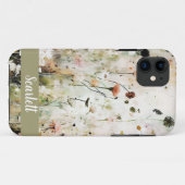 Wildbloemen Waterverf Magic Case-Mate iPhone Case (Achterkant (horizontaal))