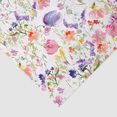 Wildbloemen | Waterverf Tissuepapier (Detail)