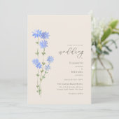 Wildbloemen Weddenschap Noite Floral Print of Digi Kaart (Staand voorkant)