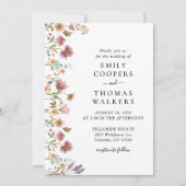 Wildbloemen Weddenschap Save The Date (Voorkant)