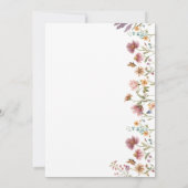 Wildbloemen Weddenschap Save The Date (Achterkant)