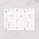 wildbloemen Weddenschap Website Kaart (Achterkant)