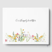 Wildbloemen Weddenschappen Boekenkuin Gastenboek (Achterkant)