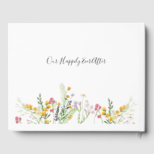 Wildbloemen Weddenschappen Boekenkuin Gastenboek (Achterkant)