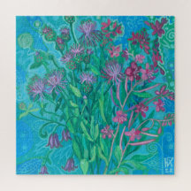 Wildbloemen Zomer Bloemen Boeket Bloemen Schilderi