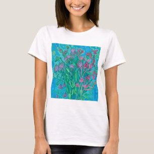 Wildbloemen Zomer Bloemen Boeket Bloemen Schilderi T-shirt