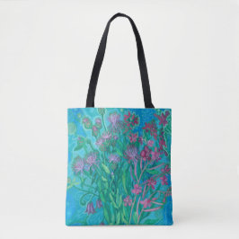 Wildbloemen Zomer Bloemen Boeket Bloemen Schilderi Tote Bag