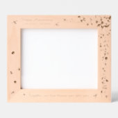 wildbloementuin | Gepersonaliseerd Jubileum Gegraveerde Lijstjes (Voorkant)