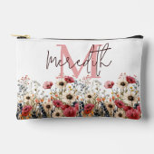 Wildbloemgrens gepersonaliseerd etui (Voorkant)