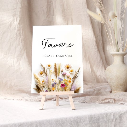 Wildbloemgunsten neem er alsjeblieft een poster