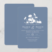 Wildbloeminkt Korenbloem Blauw Kaart (Voorkant / Achterkant)