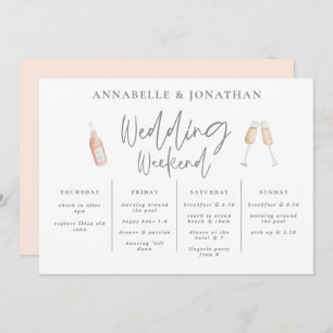 Wildbloemkorrelig bruiloft weekend route modern