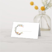 Wildbloemkransnaam Plaatskaartje (Achterkant)