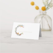 Wildbloemkransnaam Plaatskaartje (Voorkant)