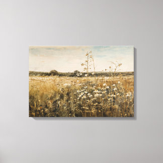 Wildbloemlandschap  canvas Print