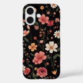 wildbloempatroon Case-Mate iPhone case (Achterkant)