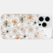 Wildbloempatroon Case-Mate iPhone Case (Achterkant (horizontaal))
