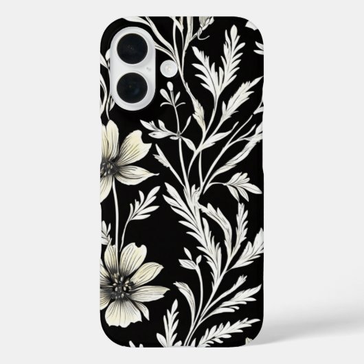 wildbloempatroon Case-Mate iPhone case (Achterkant)